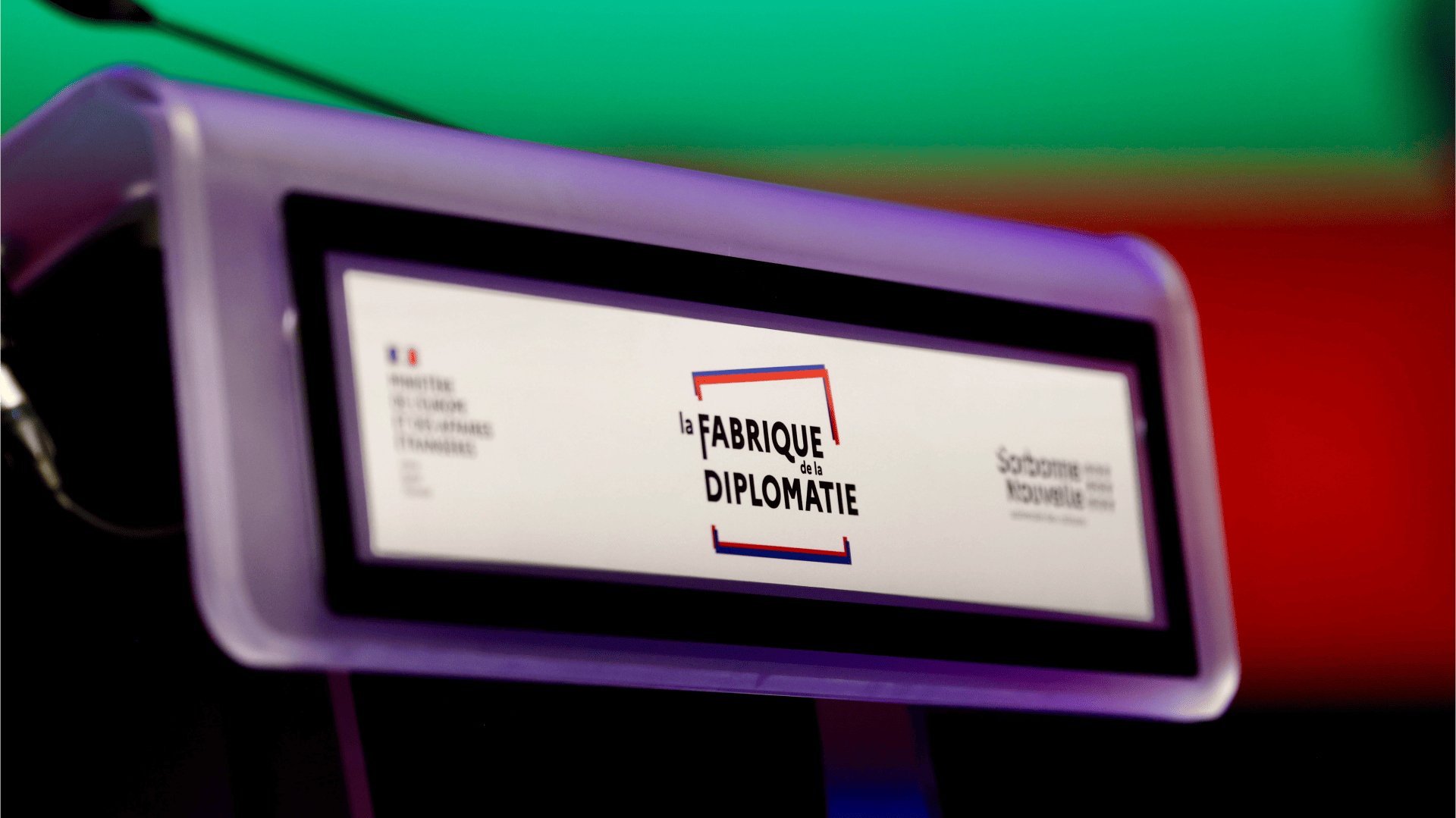 "La Fabrique de la Diplomatie" (The Diplomacy Factory)